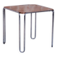 Art Deco Dining Table in Walnut by M. Breuer for Thonet, 1930s