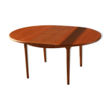 Round dining table with extension - McIntosh - 60s