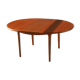 Round dining table with extension - McIntosh - 60s