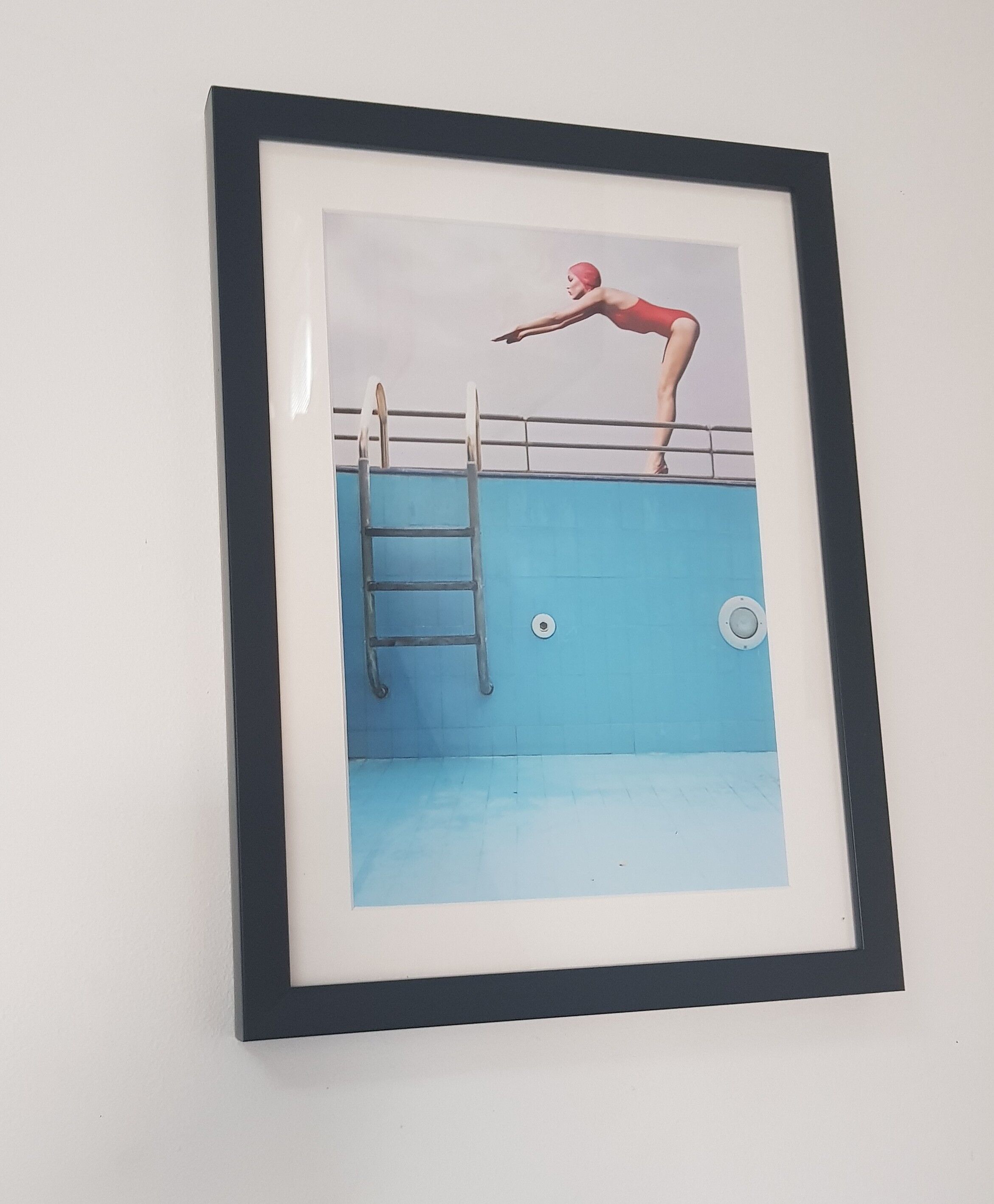 Framed screen printing