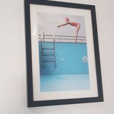 Framed screen printing