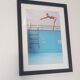 Framed screen printing