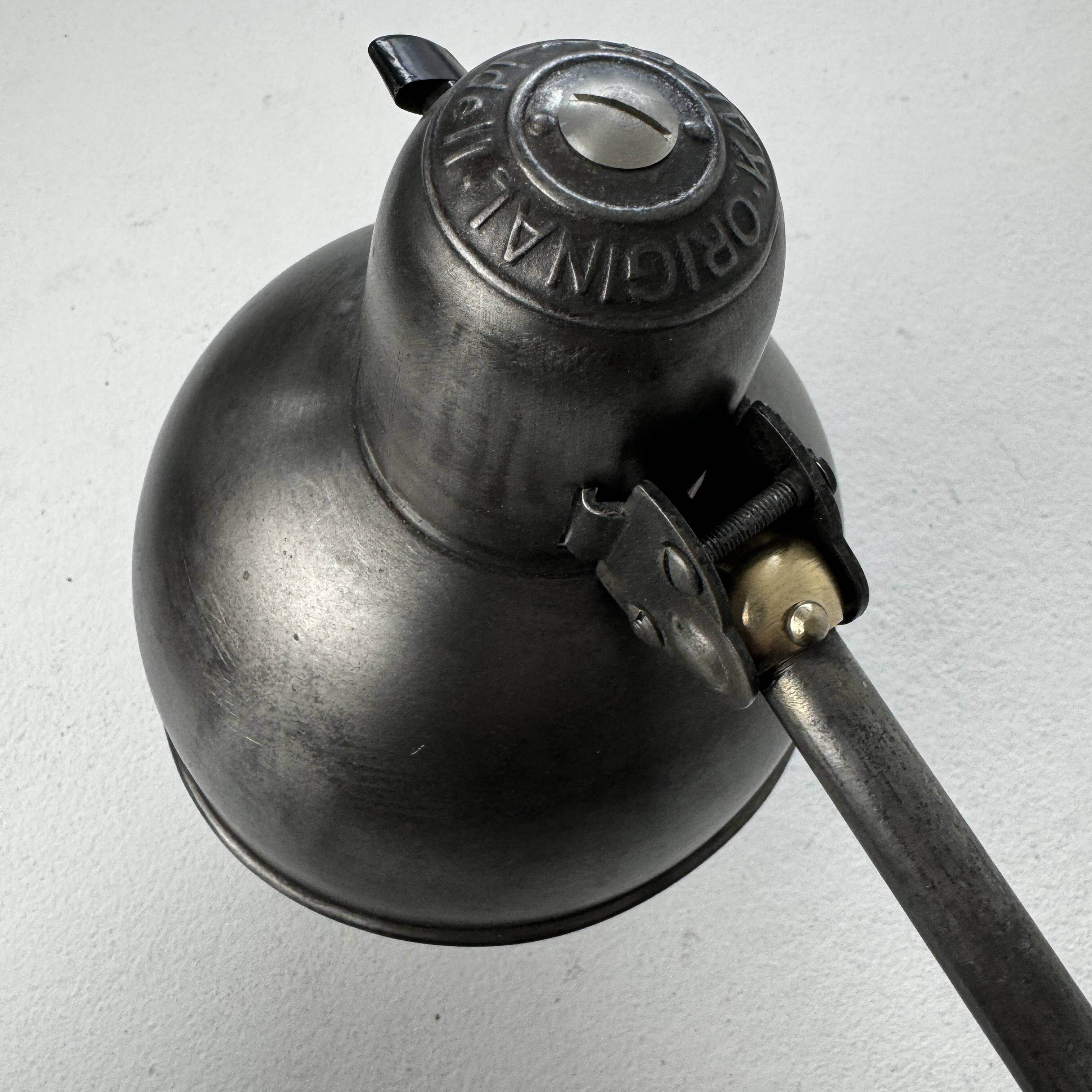 Ancienne lampe applique accordeon « Kaiser idell » Bauhaus