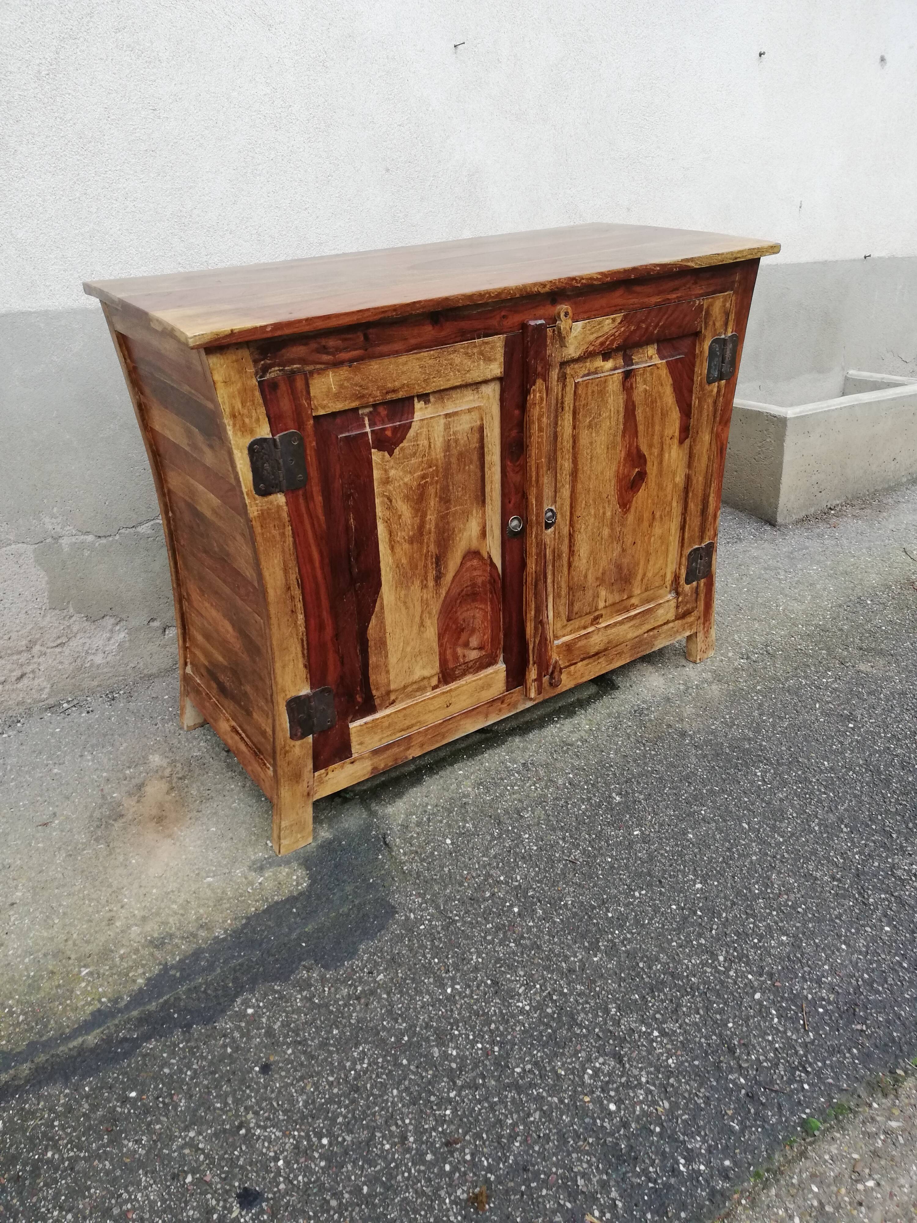 Vintage exotic wood sideboard