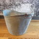 Baignoire enfant vintage en zinc