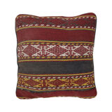 Geometric Cushion Cover Tribal Wool Scatter Pillow