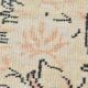 6x10 Large Cream & Black Oriental Vintage Rug, 192x307Cm