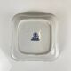 Pair of square dishes in Blue Onion porcelain Kahla – East Germany, 1960–1980