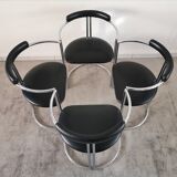 Bauhaus-style dining set from the 70s