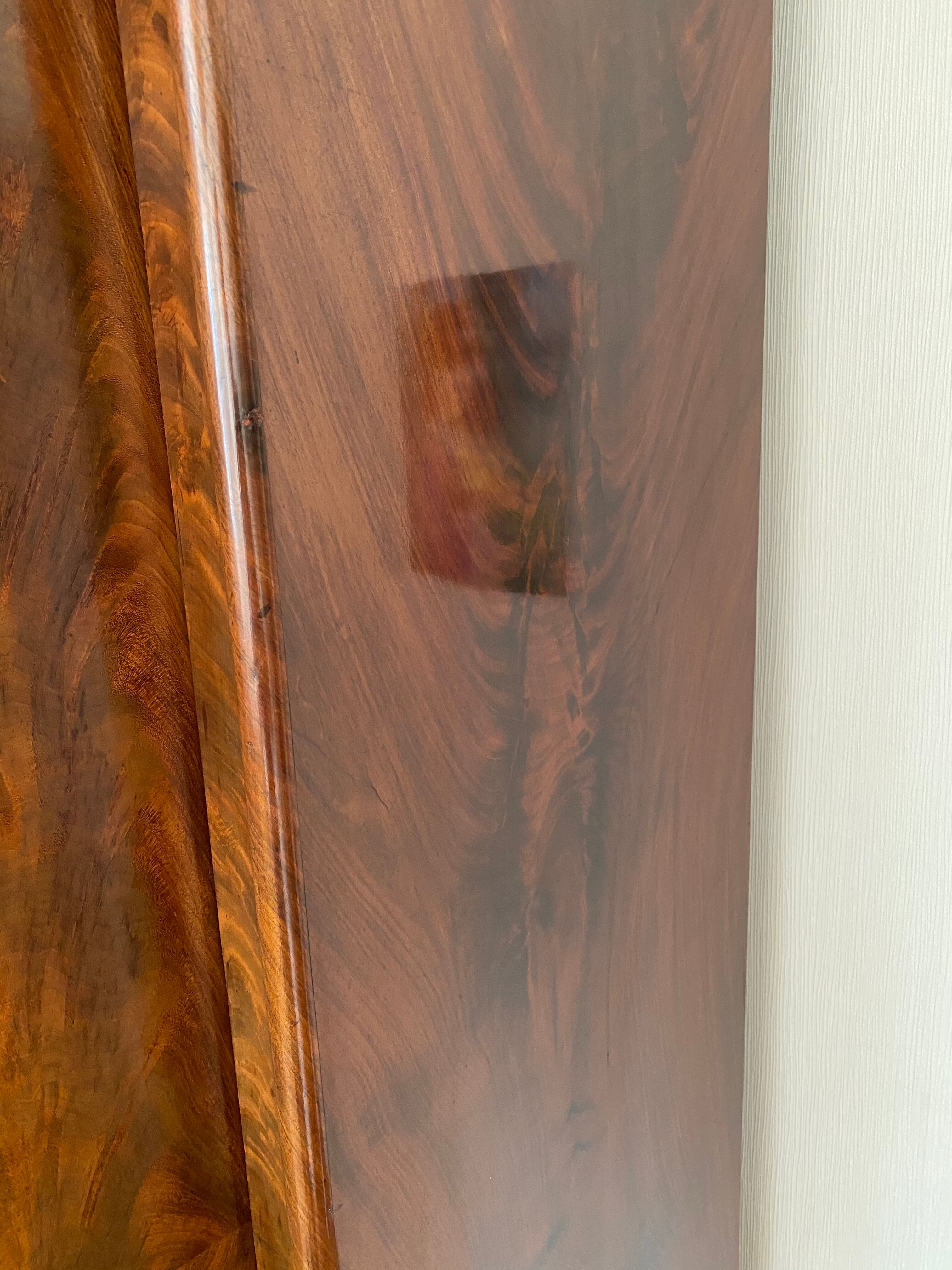 Mahogany wardrobe 19th Charles X