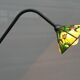 Lampadaire tripode china girl ombrelle verre cloisonné
