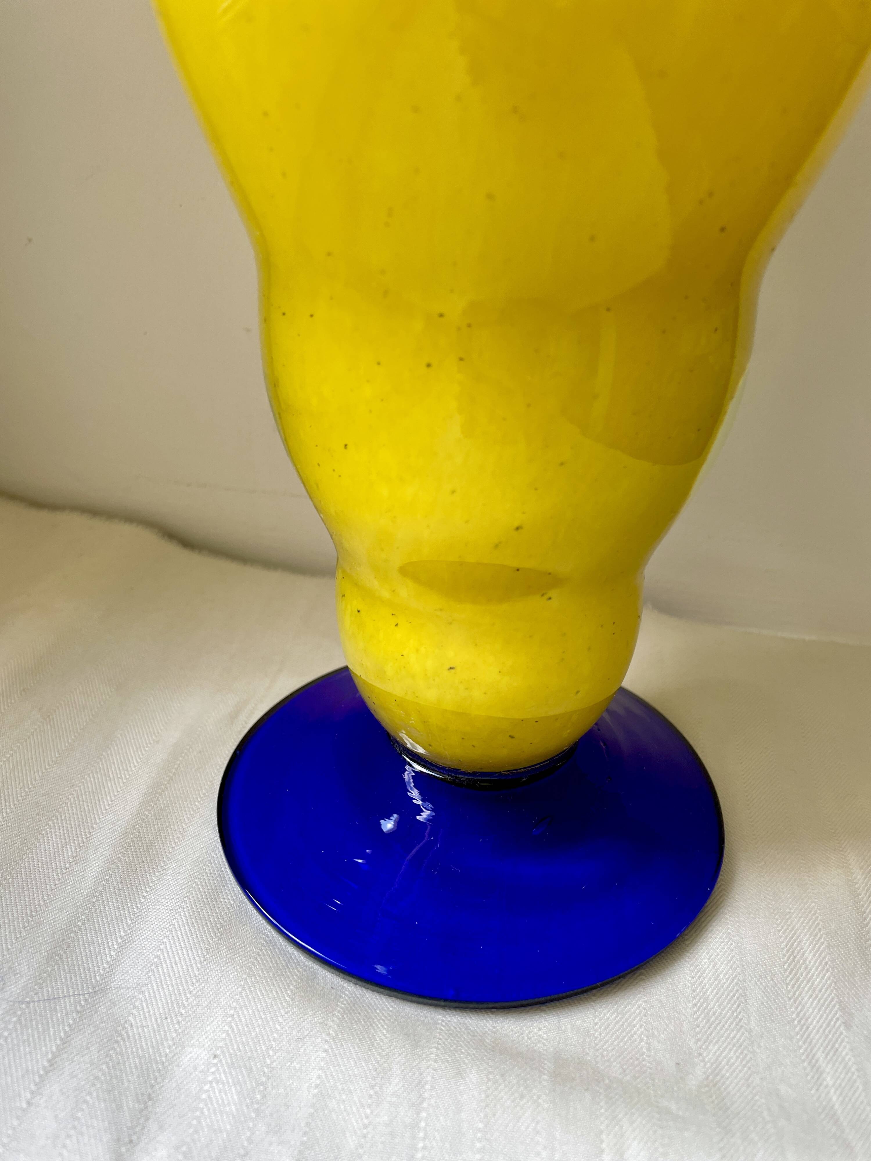 Murano vase vintage 90s