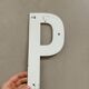 Lettre d’enseigne ancienne P 27cm