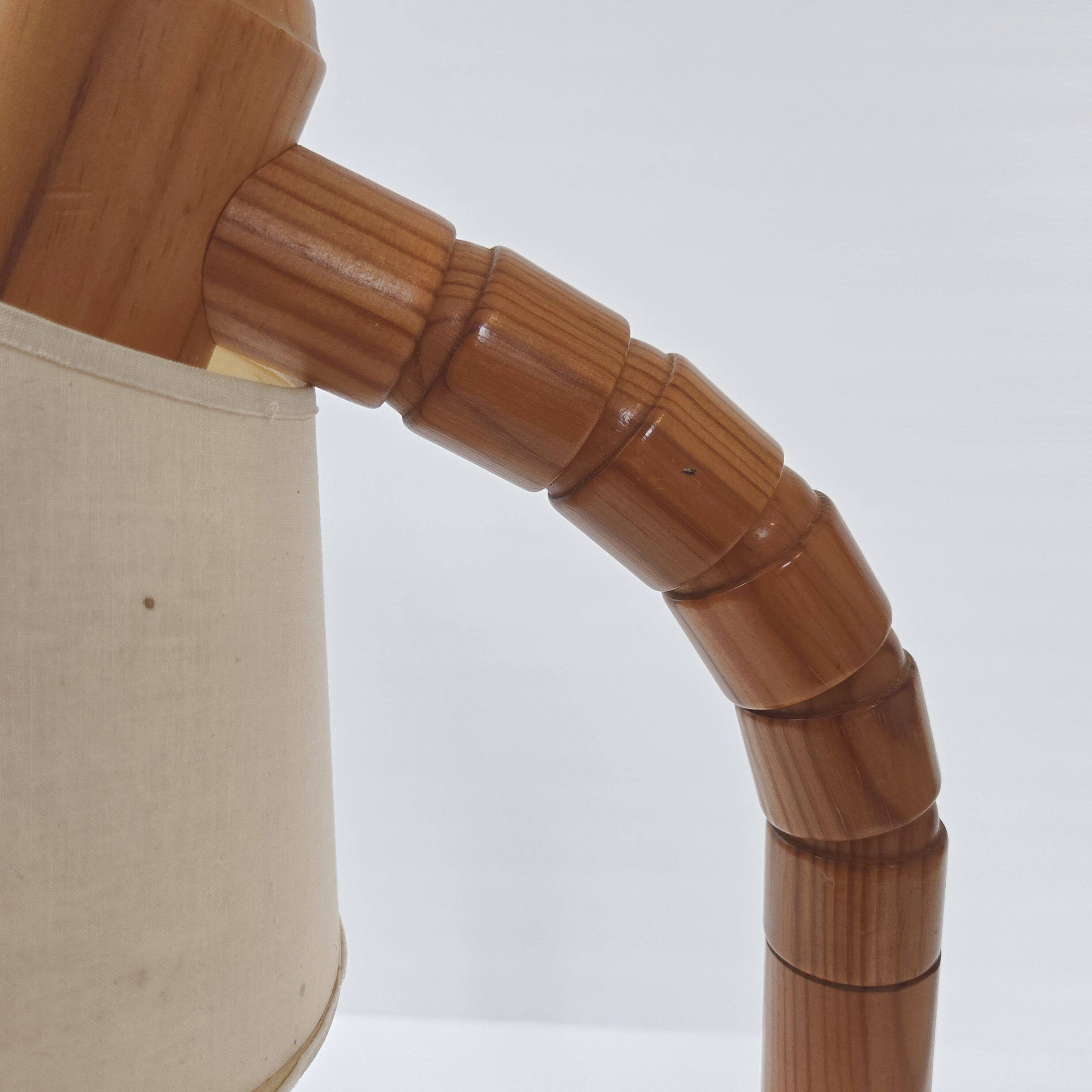 Vintage pine lamp for Solbackens Svarveri, 1970s