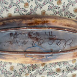 Polychrome ceramic plate by Kurt and Monique Brunner for