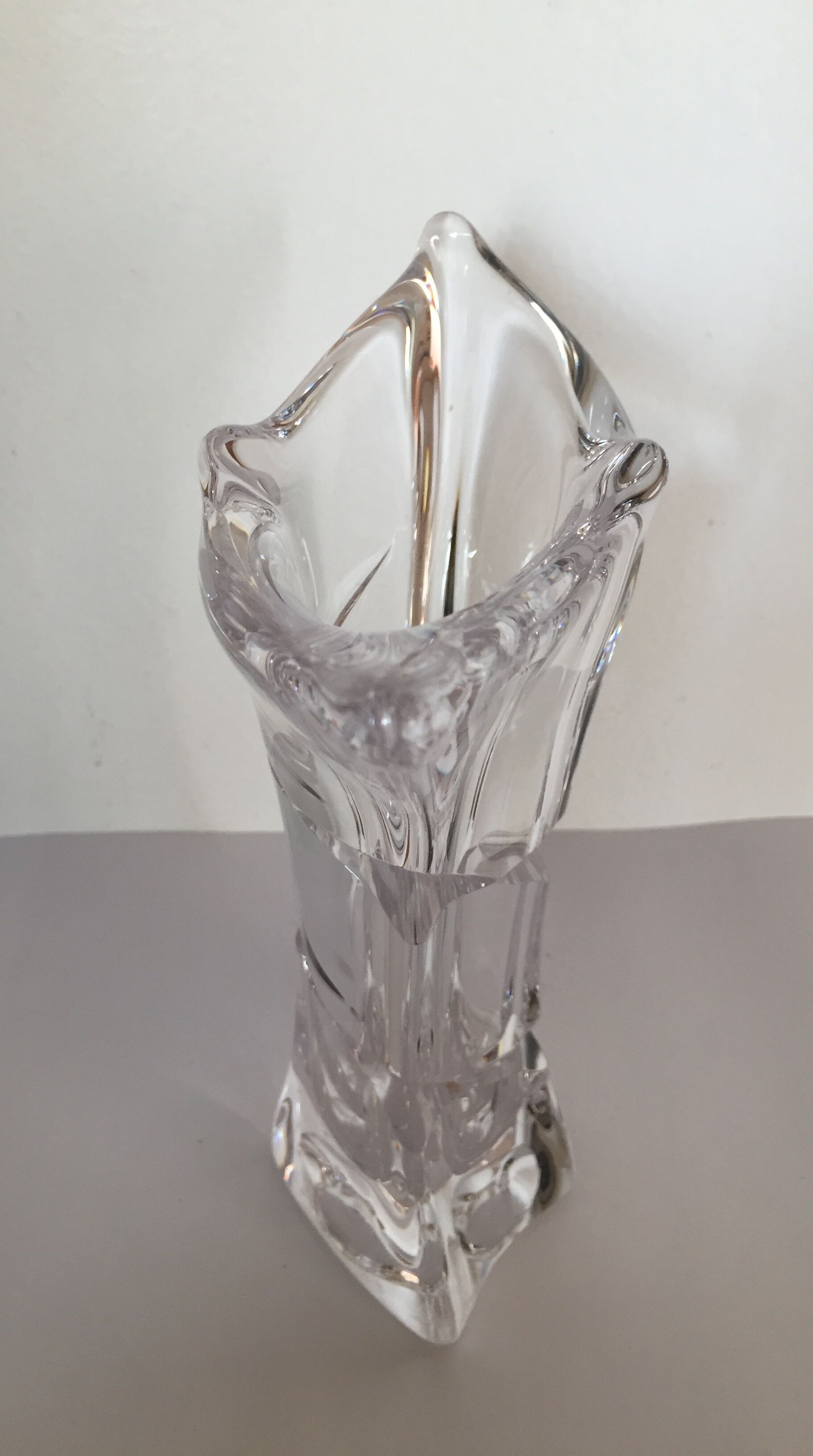 Vase en cristal