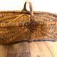 Old wicker basket year 20