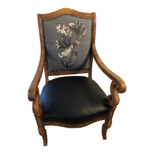 Fauteuil esprit chalet