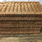 Vintage wicker basket