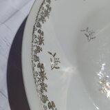 Plat rond Limoges Singer
