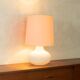 1970s table lamp, Heinz Josef Ohm, Glashütte Limburg, vintage