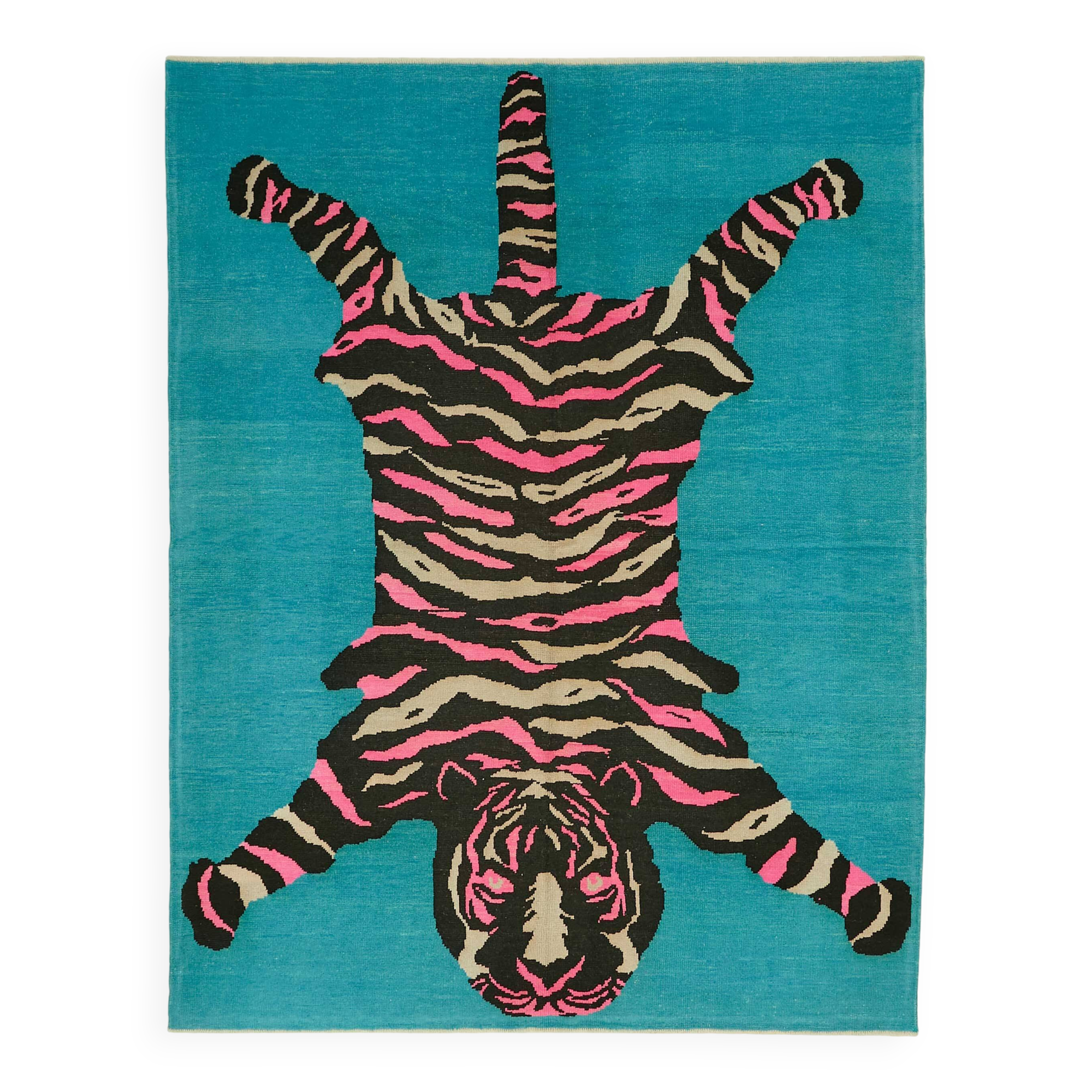 Turkish Handknotted Wool Tiger Rug 252 cm x 322 cm