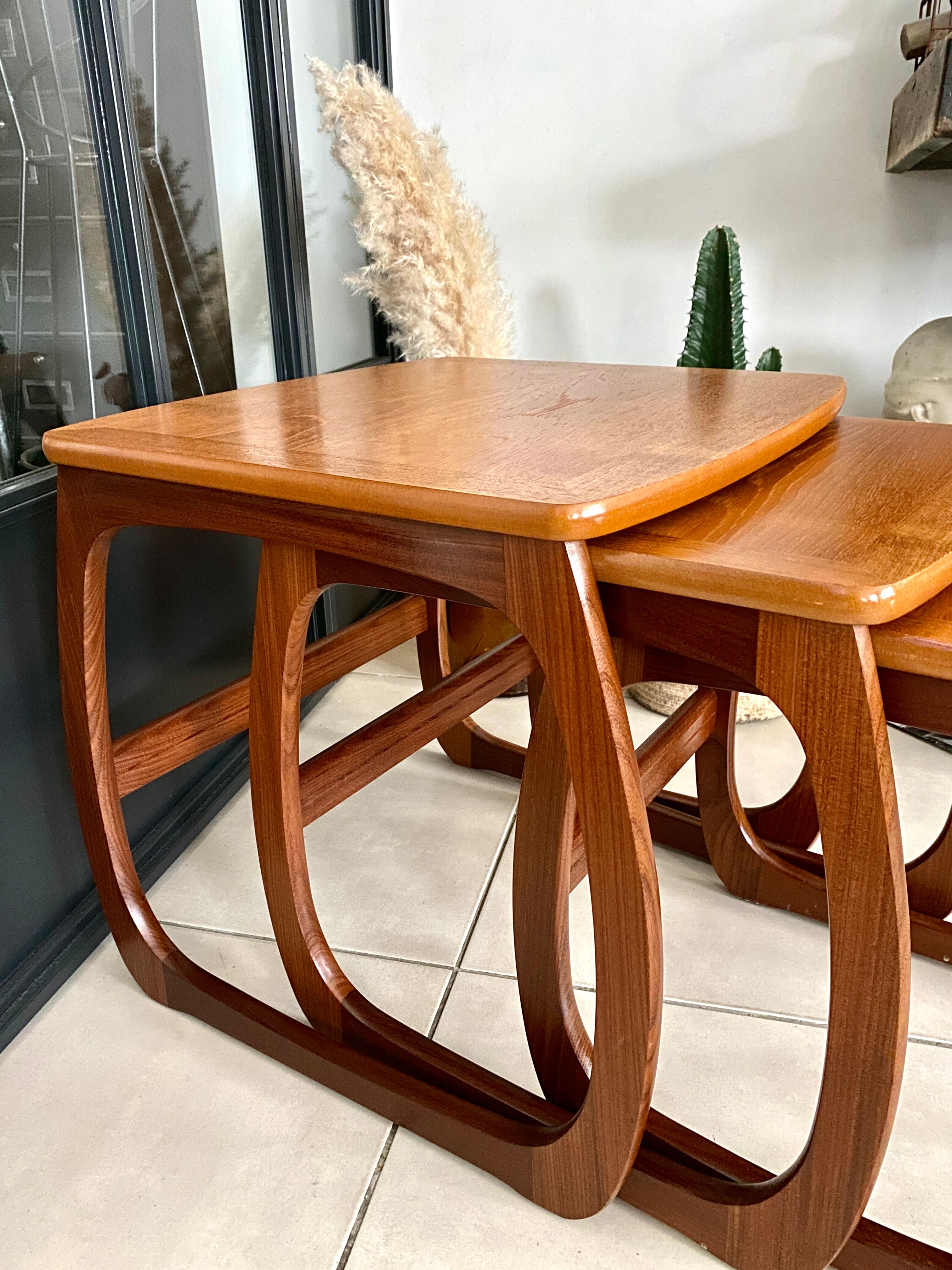 Trundle teak table Parker Knoll