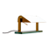 Desk lamp 0836 by Pietro Chiesa for Fontana Arte