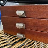 Étagère string originale Suède mahogny