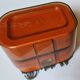Terraillon 4000 orange kitchen scale vintage 1970