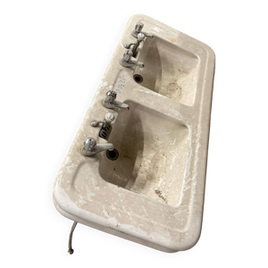 Double vasque ancienne - 120