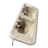 Antique double sink 120 x 60