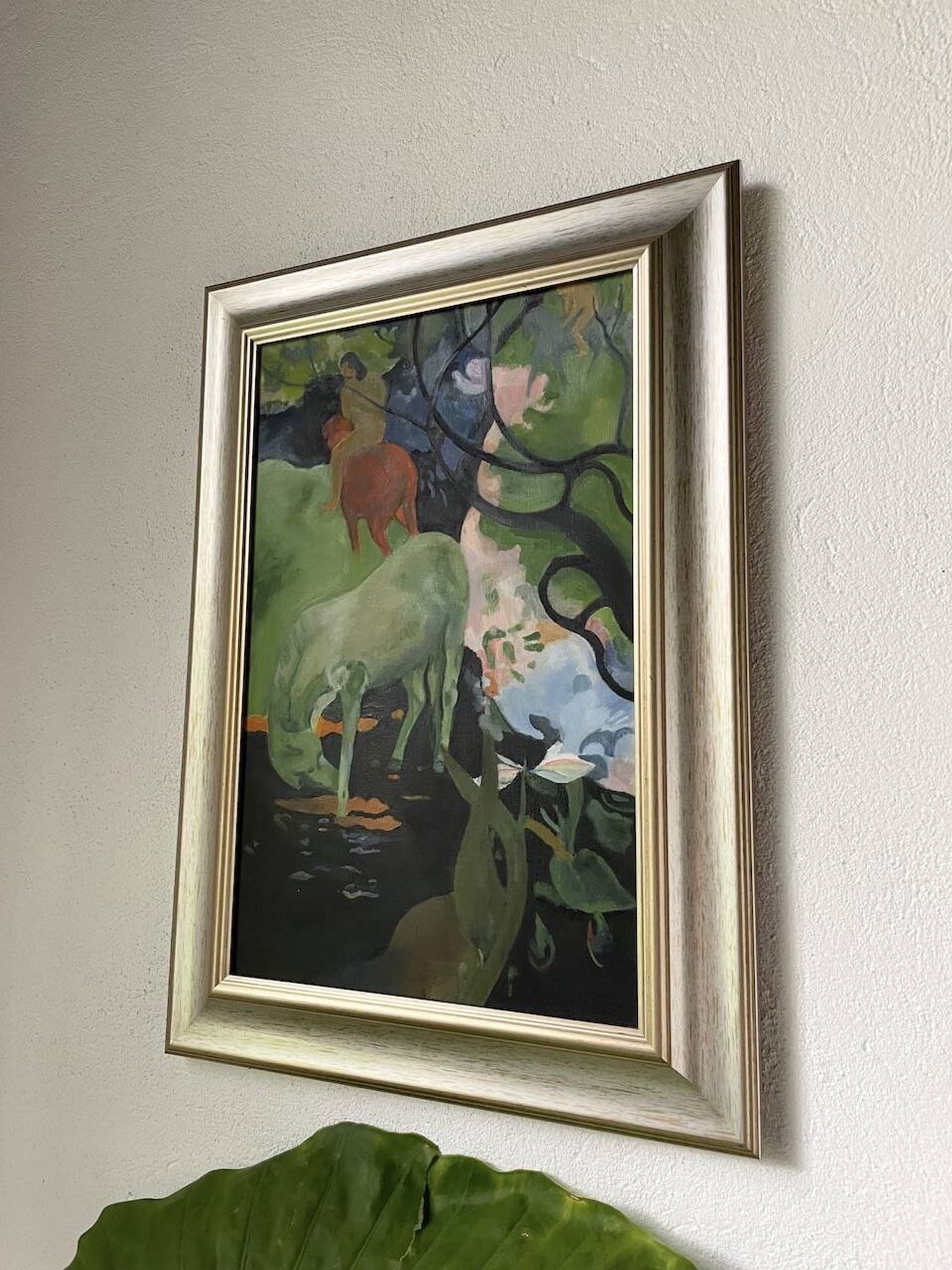 Toile peinture huile Gauguin
