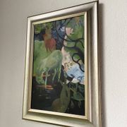Toile peinture huile Gauguin