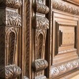 Coffre, bois, style néo-renaissance, xixème siècle
