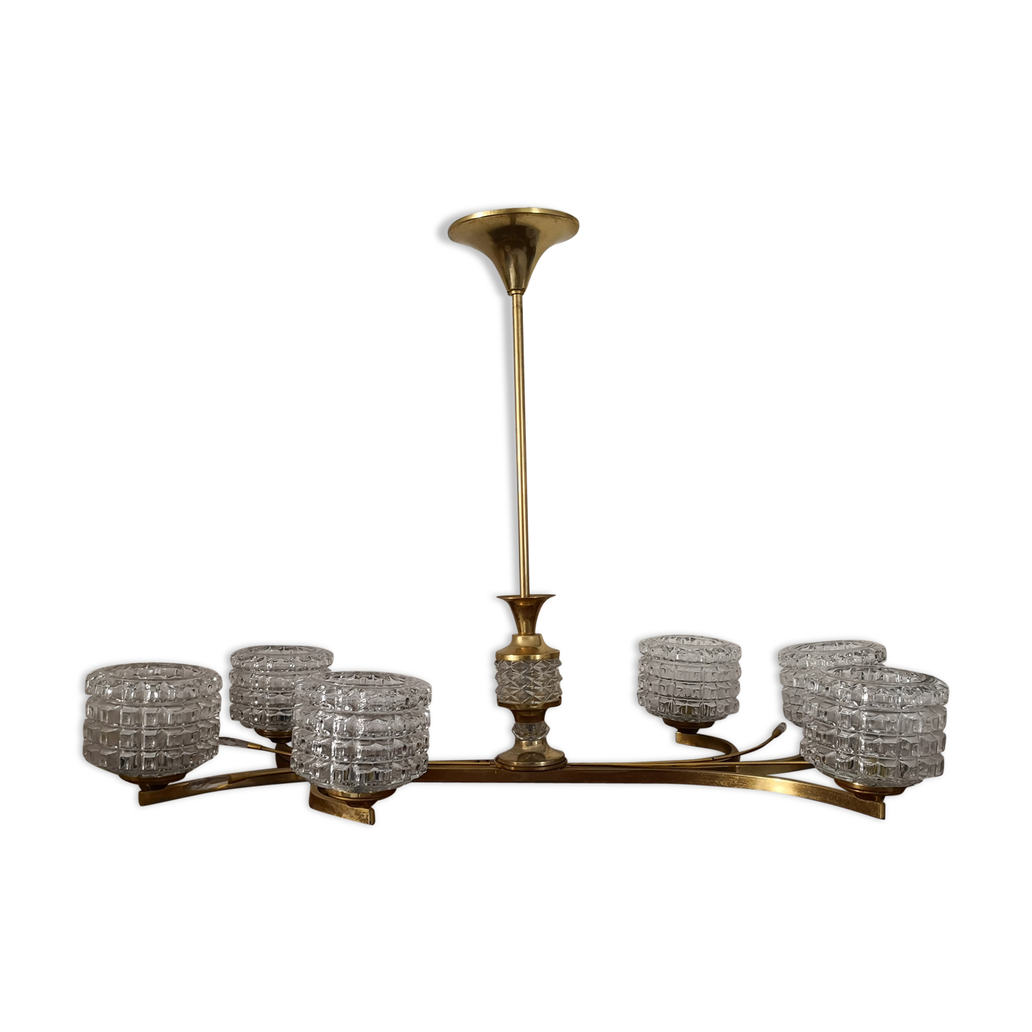 Luster 6 glass globes 60