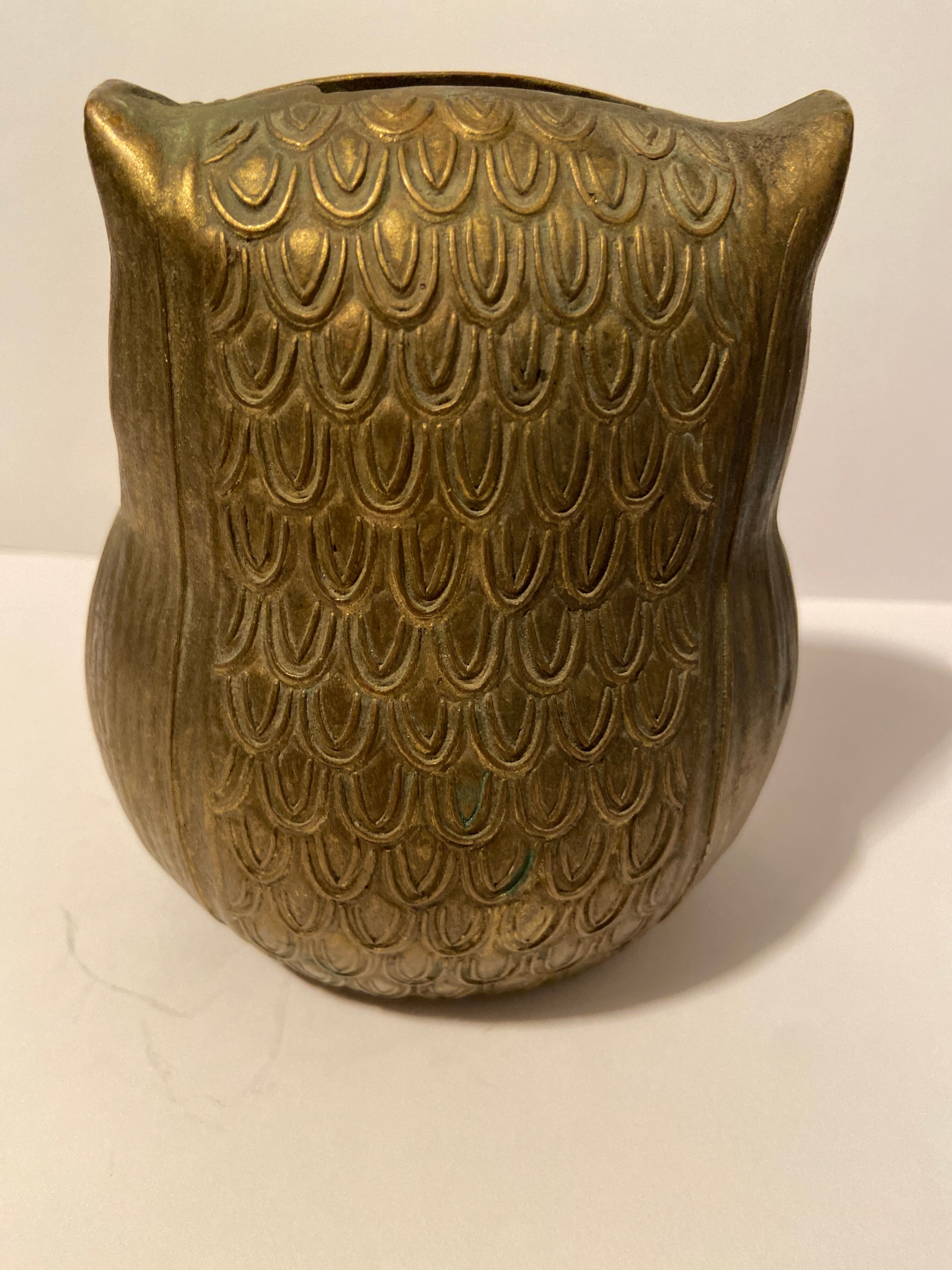 Brass owl