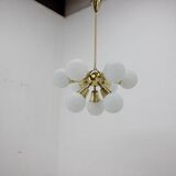 Midcentury Space Age Sputnik Chandelier, 1970s
