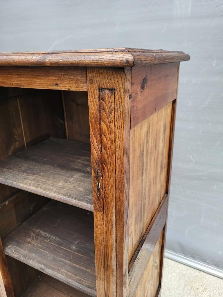 Small country unit with 3 shelves 19th century "in its own juice"