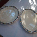 Set of 2 dishes Terre de fer Berthe / Longchamp