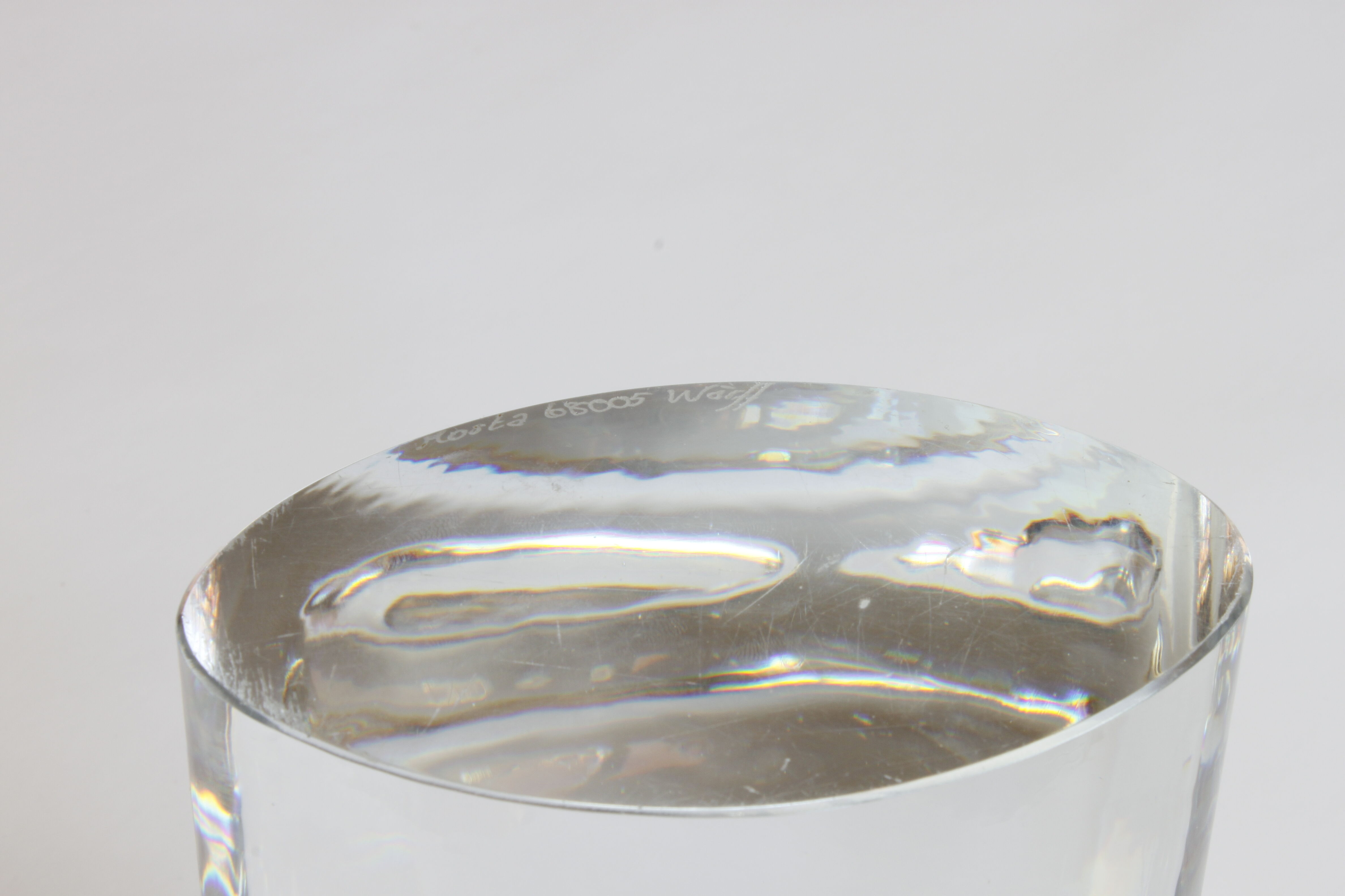 Kosta Boda Candle holder by Goran Warff