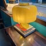 Yellow table lamp - Carlo Nason
