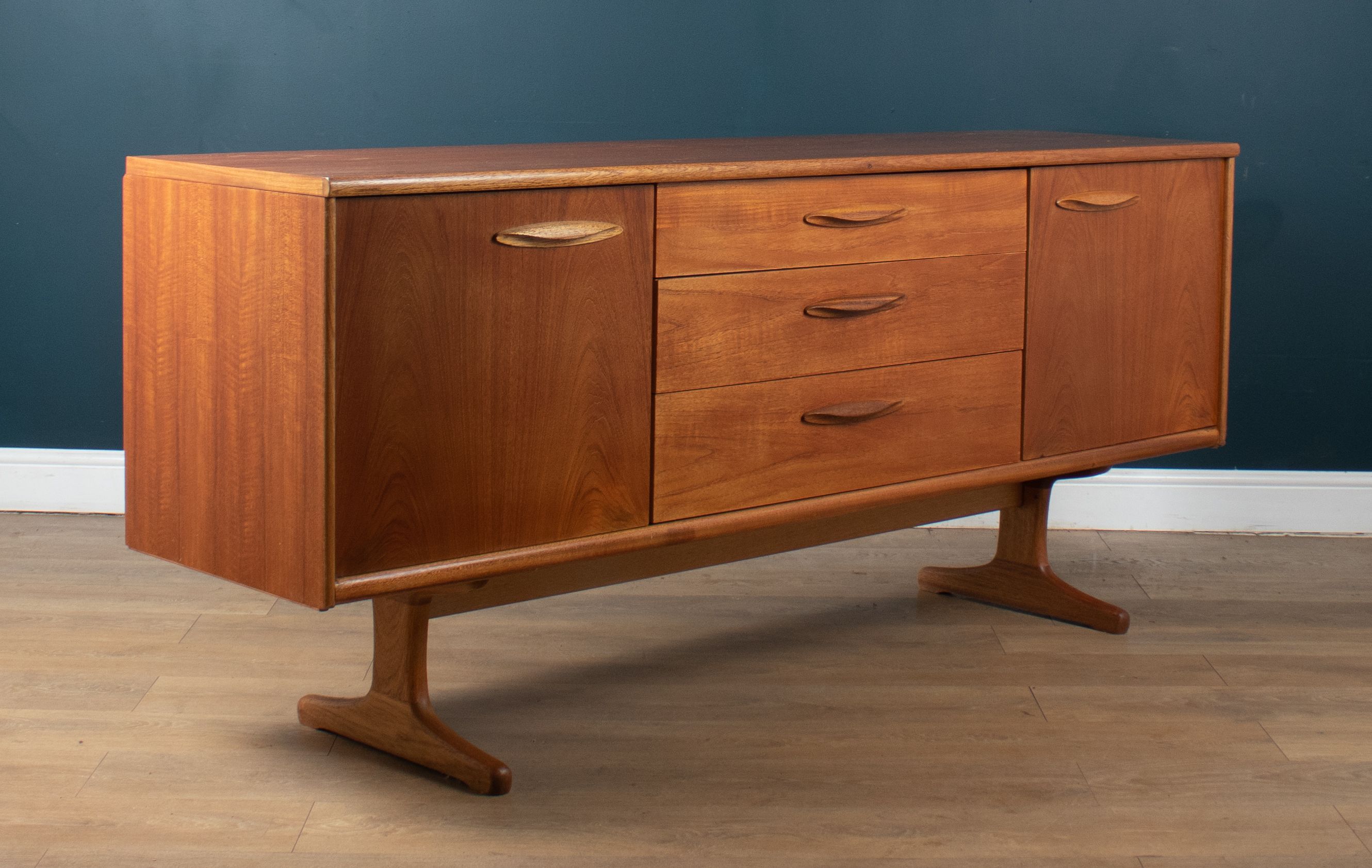 Retro teak 1960s mid century sideboard by austinsuite