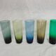 Five vintage 50s glasses