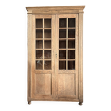 Antique oak display cabinet (renovated)