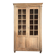 Antique oak display cabinet (renovated)