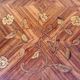 Paire de chevets , Style Louis XV en Palissandre