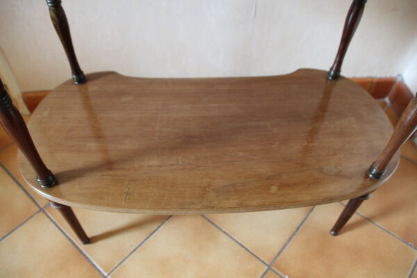 Table d'appoint rognon haricot style Louis XV