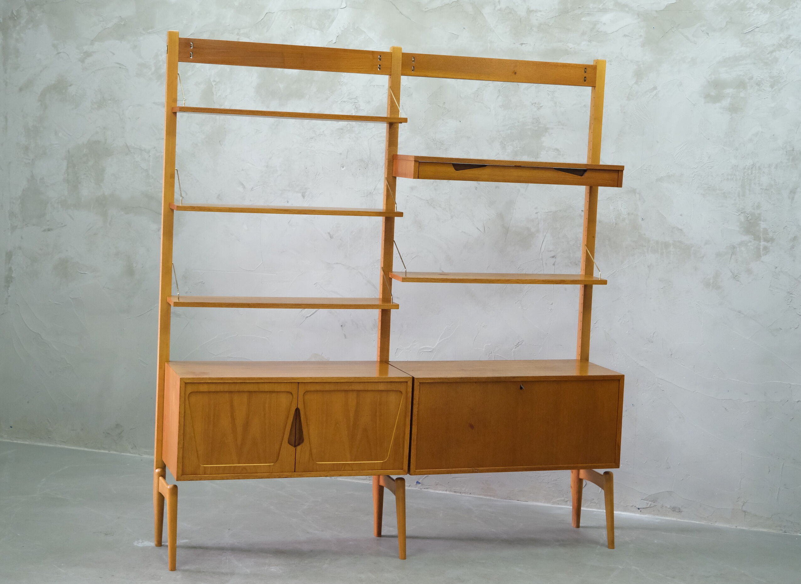 Free standing shelf by Kjell Riise for Rival Brødrene Jåtog, Norway 1960