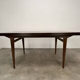Table scandinave extensible en palissandre 1960